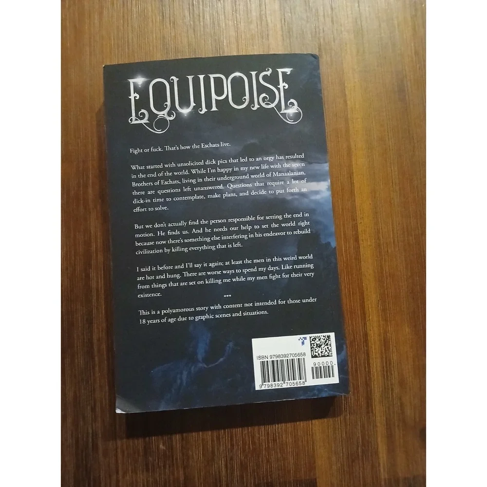 Equipoise Crea‎ Reitan 9798392705658 Brothers of Eschat Duet Book 2 Spicy Smut